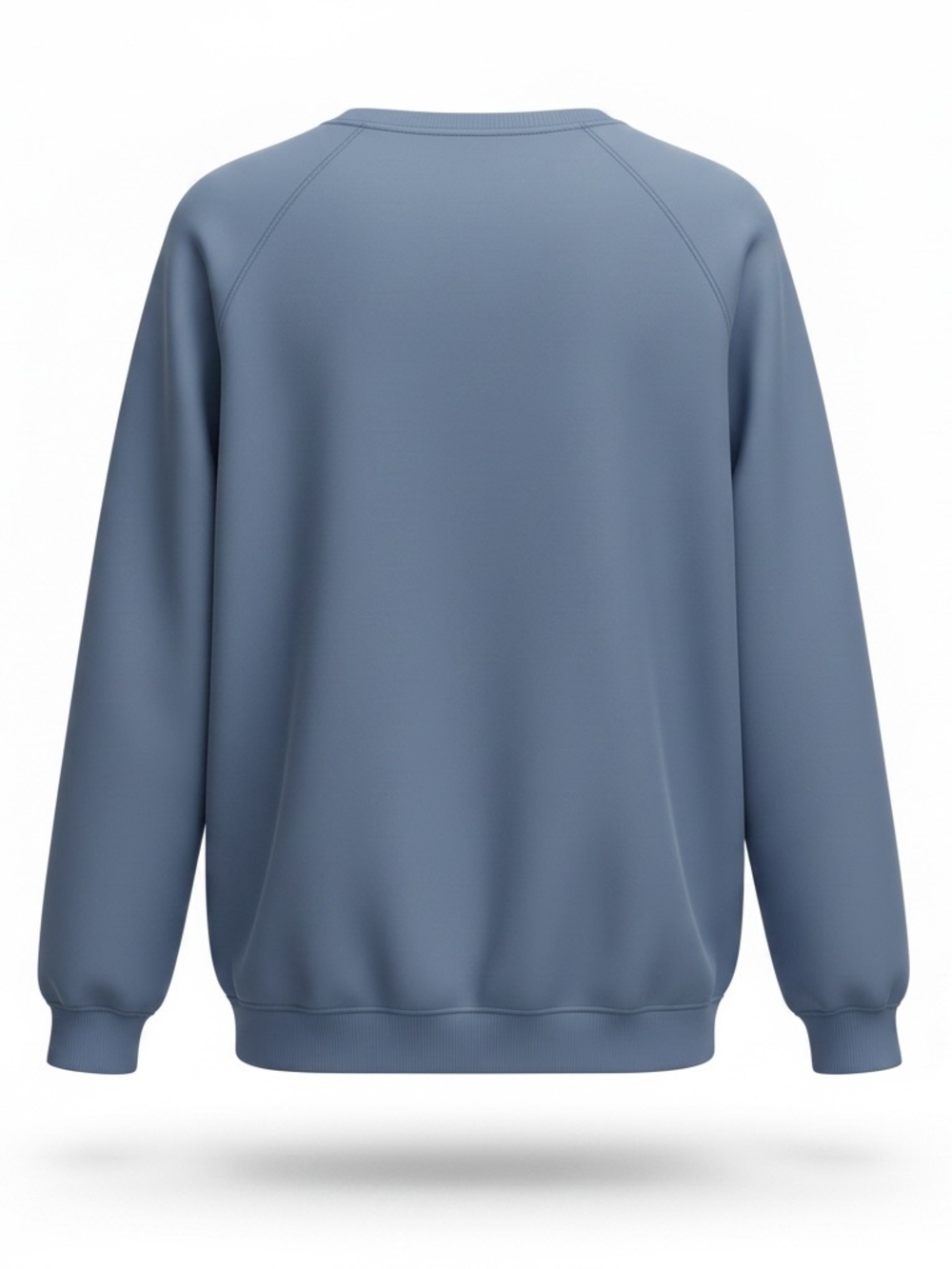 Cozy Earth Men’s Bamboo Pullover XXL Light Blue Crew